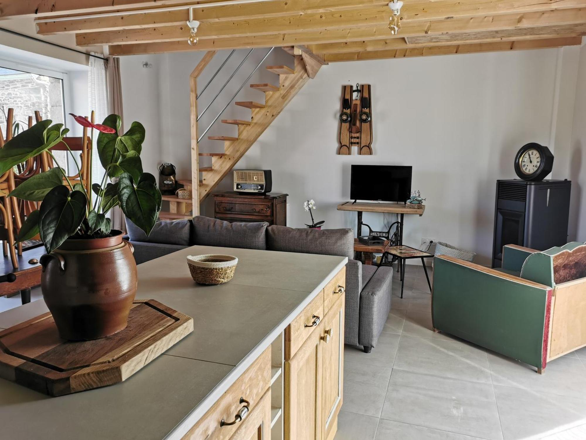 Les Gites De L'Hermine Plouigneau Habitación foto
